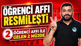 ÖĞRENCİ AFFI İLE GELEN 2 MÜJDE! ÖĞRENCİ AFFI KAYDI NASIL YAPILIR? (ÖĞRENCİ AFFI 