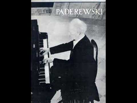 Beethoven Moonlight Sonata 1st Movement Paderewski Rec.1937