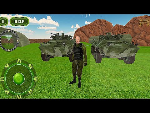 Car Jeep Helicopter Tank Army Vehicles Transport Simulator #4 - Android Gameplay