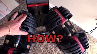 How to Ship Bowflex Dumbbells Large and Heavy Items in multiple boxes