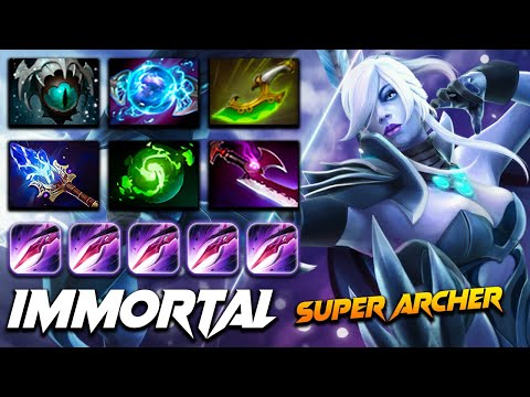 Drow Ranger Immortal Super Archer [37/8/14] - Dota 2 Pro Gameplay [Watch & Learn]