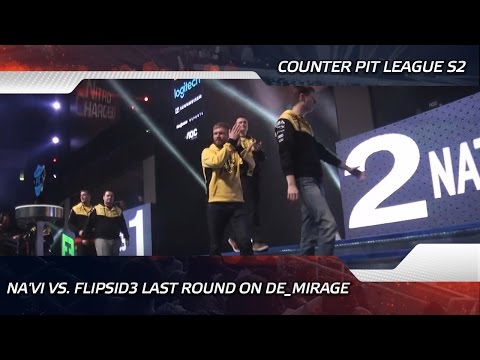 Na'Vi vs. FlipSid3 Last round on de_mirage @ Counter Pit League Season 2 Finals