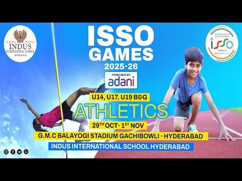 ISSO GAMES2025-26 - ATHLETICS - INDUS INTERNATIONAL SCHOOL HYDERABAD