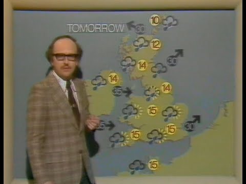 Here is the Weather! - with Michael Fish Friday 22nd May 1981 BBC1