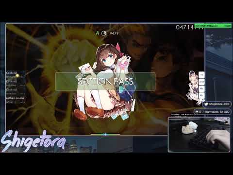 Cookiezi plays 8.5 stars map with a Mouse