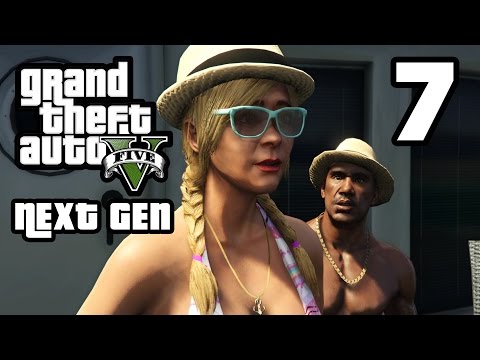 GTA 5 Next Gen Walkthrough Part 7 - Xbox One / PS4 - DADDY'S LITTLE GIRL - Grand Theft Auto 5