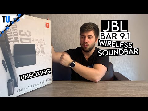 JBL Bar 9.1 Wireless Soundbar Unboxing | Does it sound good?!