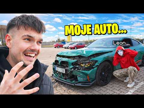 LEON ROZWALIŁ MÓJ SAMOCHÓD 😭