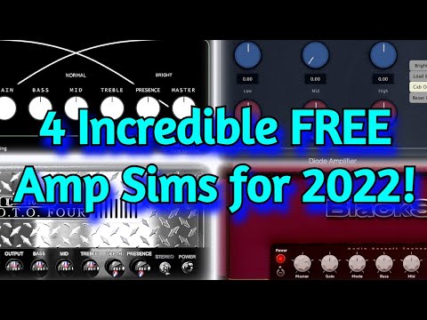 4 Best FREE Guitar AMP SIMS For 2025 - Vst Plugins by Audio Assault, VTar Amps & More