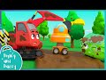 Robot Digger Returns DIGLEY AND DAZEY Construction Truck Songs Cartoons For Kids