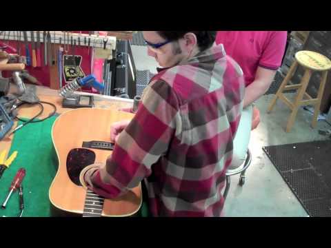 LR Baggs Anthem Pickup installation and demo at Gryphon Stringed Instruments