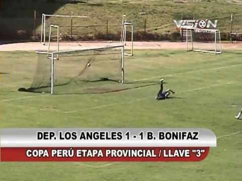 DEP. LOS ANGELES 1 - 1 BENITO BONIFAZ COPA PERU ETAPA PROVINCIAL- Visión Deportiva 2013 TVT Canal 39