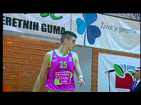 ABA Liga 2015/16, Round 20 match: Mega Leks - Tajfun (17.1.2016)