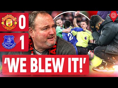 "FAIR PLAY, MOYSEY!" | Andy Tate REACTS! | Manchester United 0-1 Everton