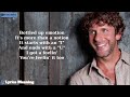 Billy Currington - I Got A Feelin' | Lyrics Meaning