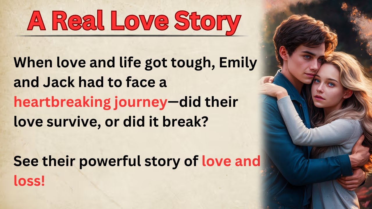 Learn English Through Story Level 4 (B2) 🔥| Upper-Intermediate 🔥| A Real Love Story
