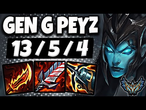 Kalista vs Ashe ADC [ Gen G Peyz ] Korea Challenger ✅