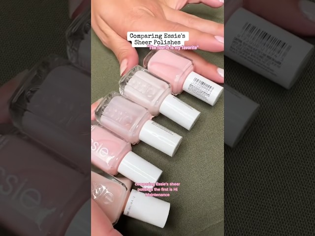 Vídeo relacionado con Essie Esmalte de Uñas, Acabado Semitransparente Brillante e Intenso de hasta 7 días de duración, Tono 6 Ballet Slippers, 13.5 ml