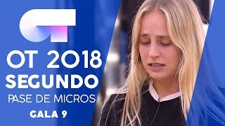 "AMORFODA" - MARÍA | SEGUNDO PASE DE MICROS GALA 9 | OT 2018