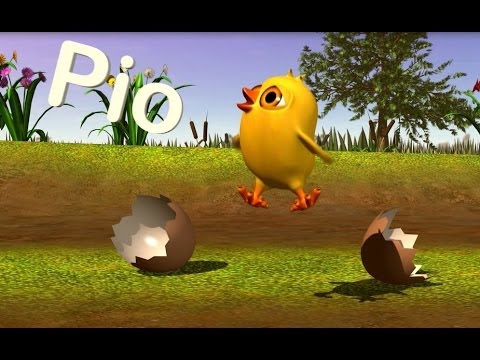 El pollito Pío 3D - Cantan Los Pollitos