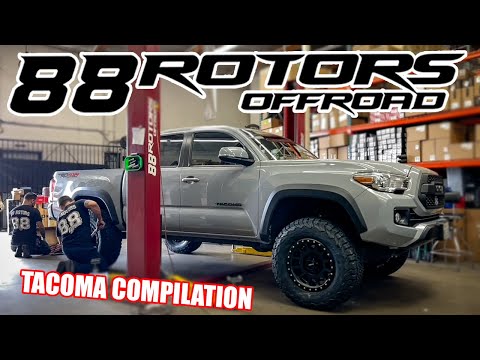 TACOMA LIFT PACKAGES BILSTEIN SHOCKS, OLD MAN EMU SPRINGS, SPC UPPER CONTROL ARMS