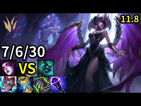 Morgana Jungle vs Hecarim - KR Master | Patch 11.8