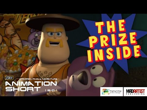 CGI 3D Animated Short Film "THE PRIZE INSIDE" Cute Animation Cartoon for Kids by Ringling