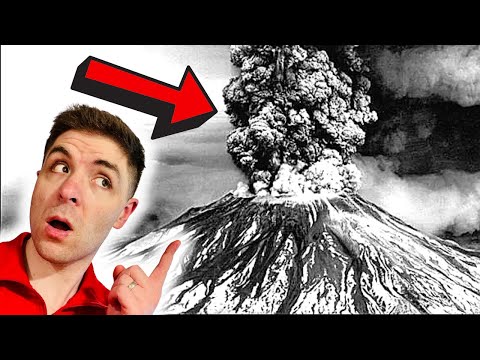 Mount St. Helens - BEFORE & AFTER the 1980 Eruption ⛰️