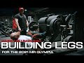 BUILD BIG LEGS - James Hollingshead - Quad workout Olympia 2021 Prep