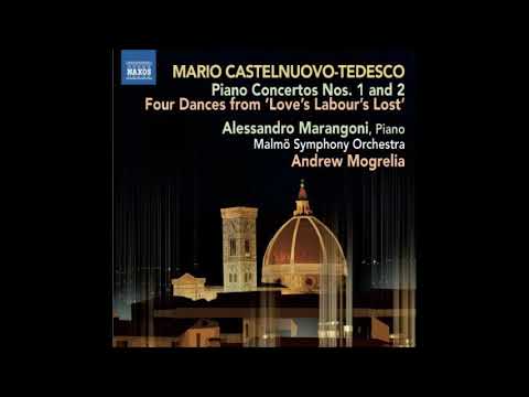 Mario Castelnuovo-Tedesco : Four Dances for Love's Labour's Lost, for orchestra Op. 167 (1953)