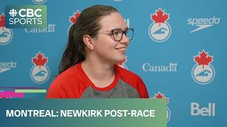 Shelby Newkirk achieved desire for Canadian Para breaststroke record at Canadian Swimming Trials