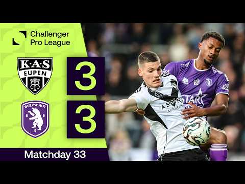   KAS Königliche Allgemeine Sportvereinigung Eupen 3-3 Koninklijke Beerschot Voetbalclub ...