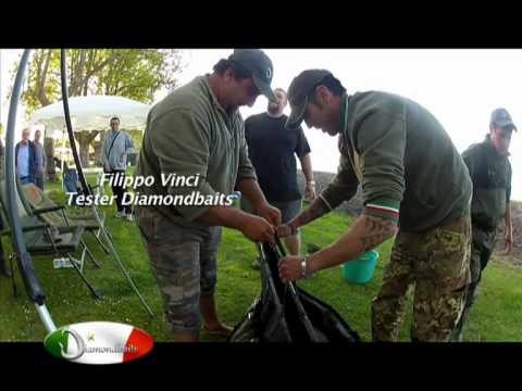 Italian Fishing TV - Diamond Baits - Long Range on Bolsena Lake