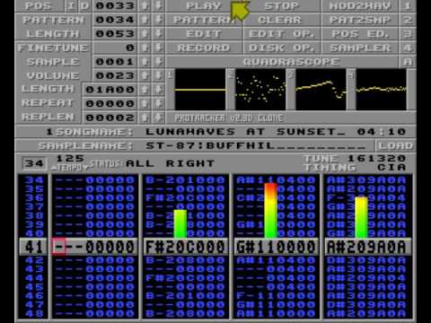 Lunawaves At Sunset by 4-Mat