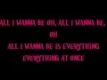 Everything At Once - Lenka Karaoke (With Backup ...