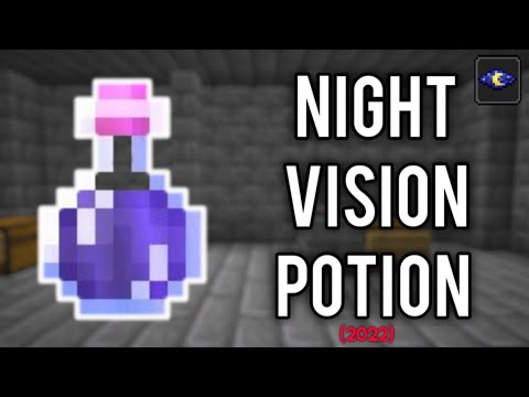 Zraft - How to make Night Vision potion in Minecraft 1.18+ Bedrock/PE/Java