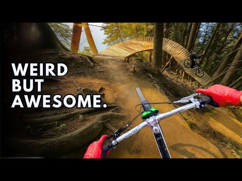 Riding at the Most UNREAL Bike Park on Earth!