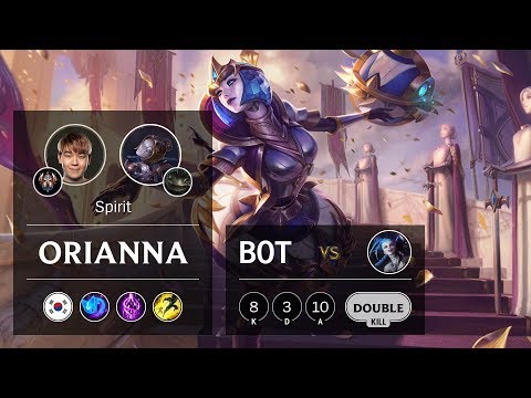 Orianna Bot vs Jinx - KR Challenger Patch 9.21