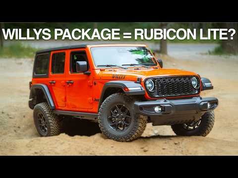 WILLYS = RUBICON LITE? | 2025 Jeep Wrangler JL Willys Walkaround
