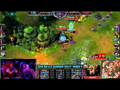 COL vs TSM Highlights - 2014 NA LCS W9D2