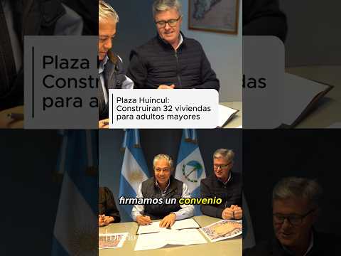 🏘 Plaza Huincul suma un nuevo proyecto habitacional destinado a adultos mayores 👩‍🦳👨‍🦳