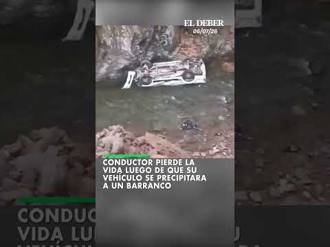 Conductor pierde la vida luego de que su vehículo se precipitara a un barranco