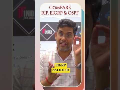 🎯 RIP vs EIGRP vs OSPF 🔥 | Multicast IP & Routing Algorithms Compared in 60 Sec!