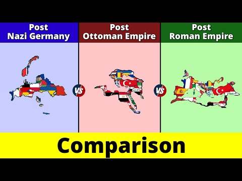 Post Nazi Germany vs Post Ottoman Empire vs Post Roman Empire | Comparison | Data Duck 2.o