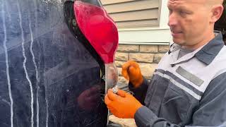 2007-2013 Toyota Tundra Backup Reverse Light Bulb Replacement Instructions