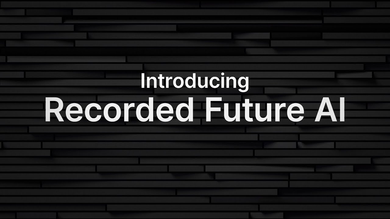 Recorded Future AI