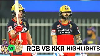 RCB vs KKR IPL 2021 full match highlights | Bangalore vs Kolkata KKR VS RCB ipl 2021 10 match today