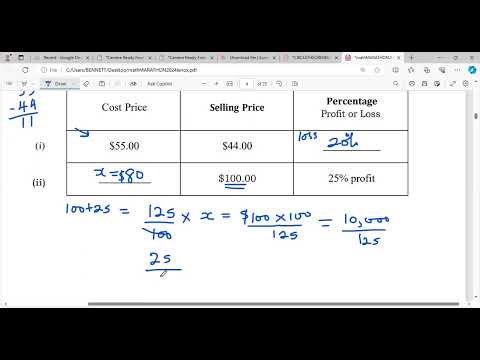 MATHS MARATHON 2024 PART 1