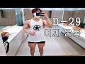 내추럴 83kg 어깨운동 팁/D-29 운동기록/여러분들도 열심히 하면 커질 수 있습니다!!