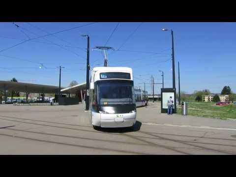 Trams am Bahnhof Stettbach, Zürich [CH]